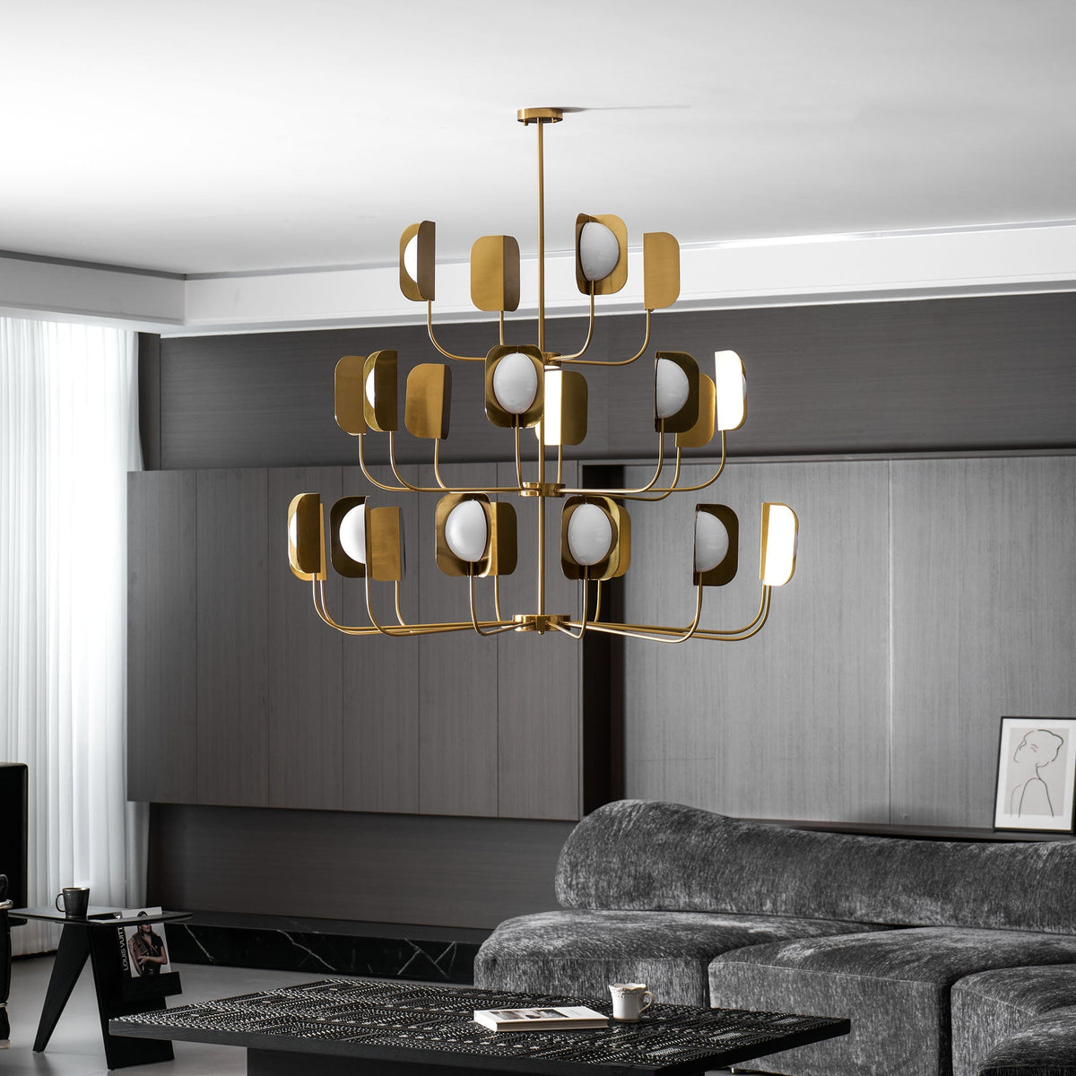 LEAF FOLIO Chandelier Position 81