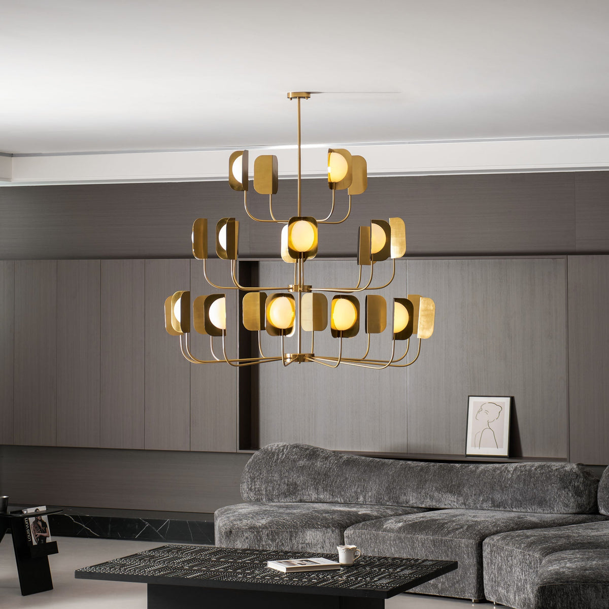 LEAF FOLIO Chandelier Position 83