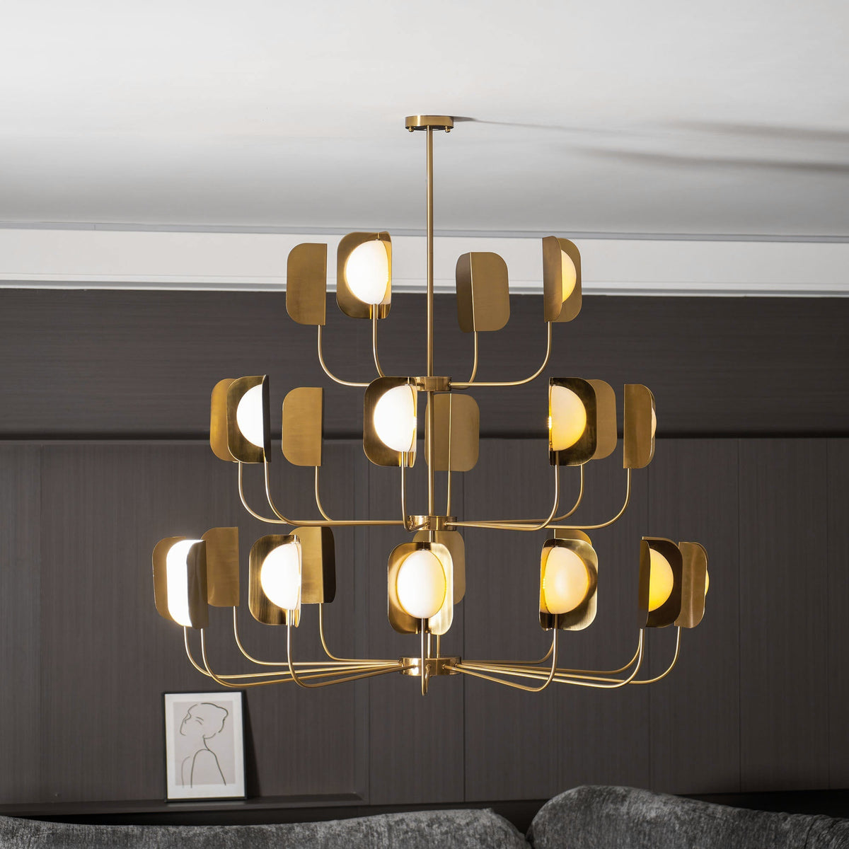 LEAF FOLIO Chandelier Position 87