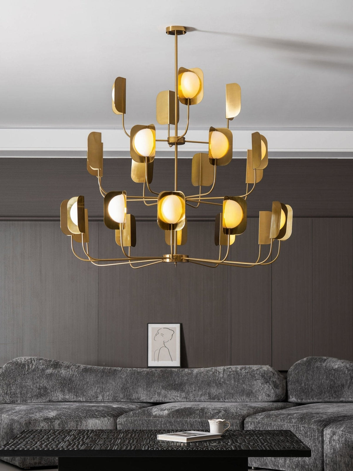LEAF FOLIO Chandelier Position 88