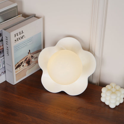 Flower-Shaped Wall Lamp with Adjustable Brightness
