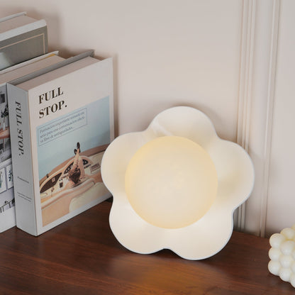 Flower-Shaped Wall Lamp with Adjustable Brightness
