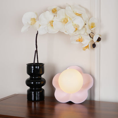 Flower-Shaped Wall Lamp with Adjustable Brightness