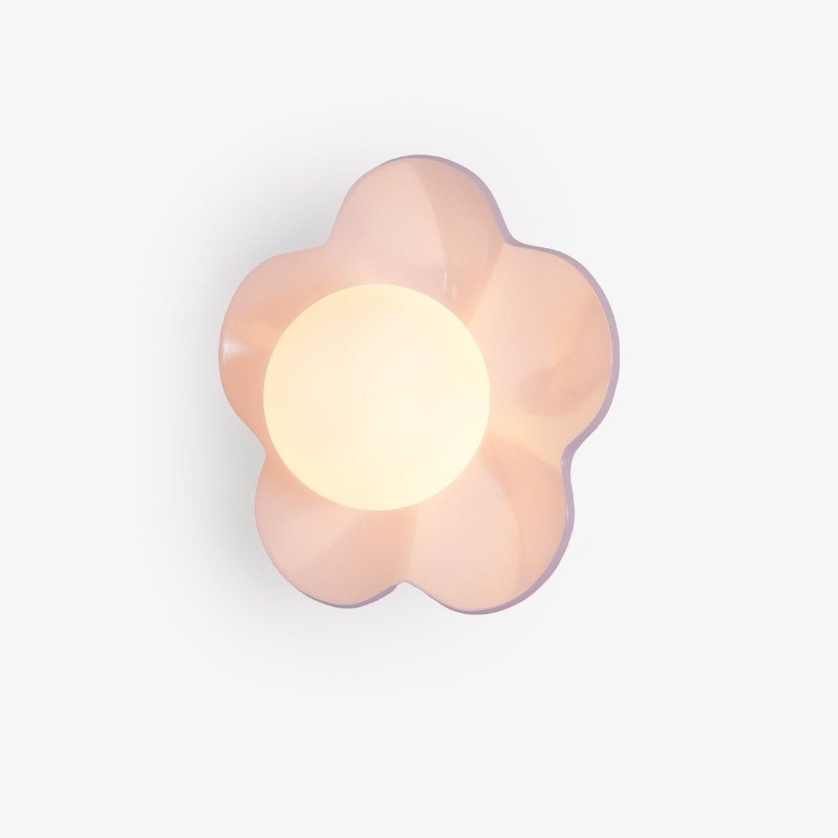 Flower-Shaped Wall Lamp with Adjustable Brightness — alternate angle