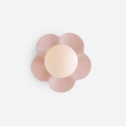 Flower-Shaped Wall Lamp with Adjustable Brightness