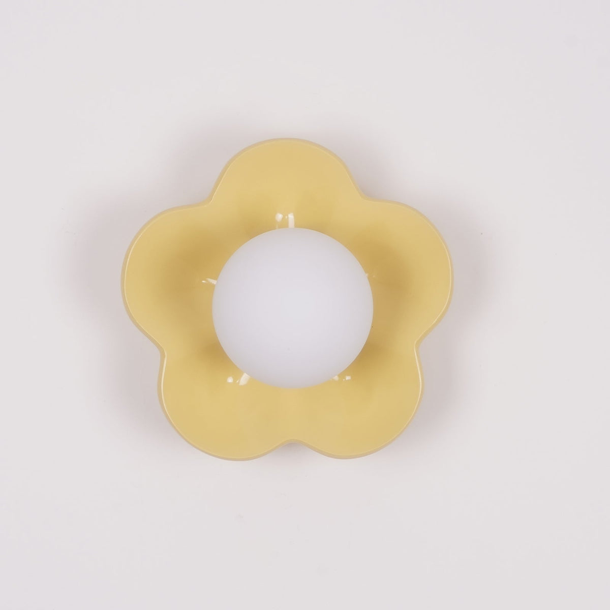 Flower-Shaped Wall Lamp with Adjustable Brightness