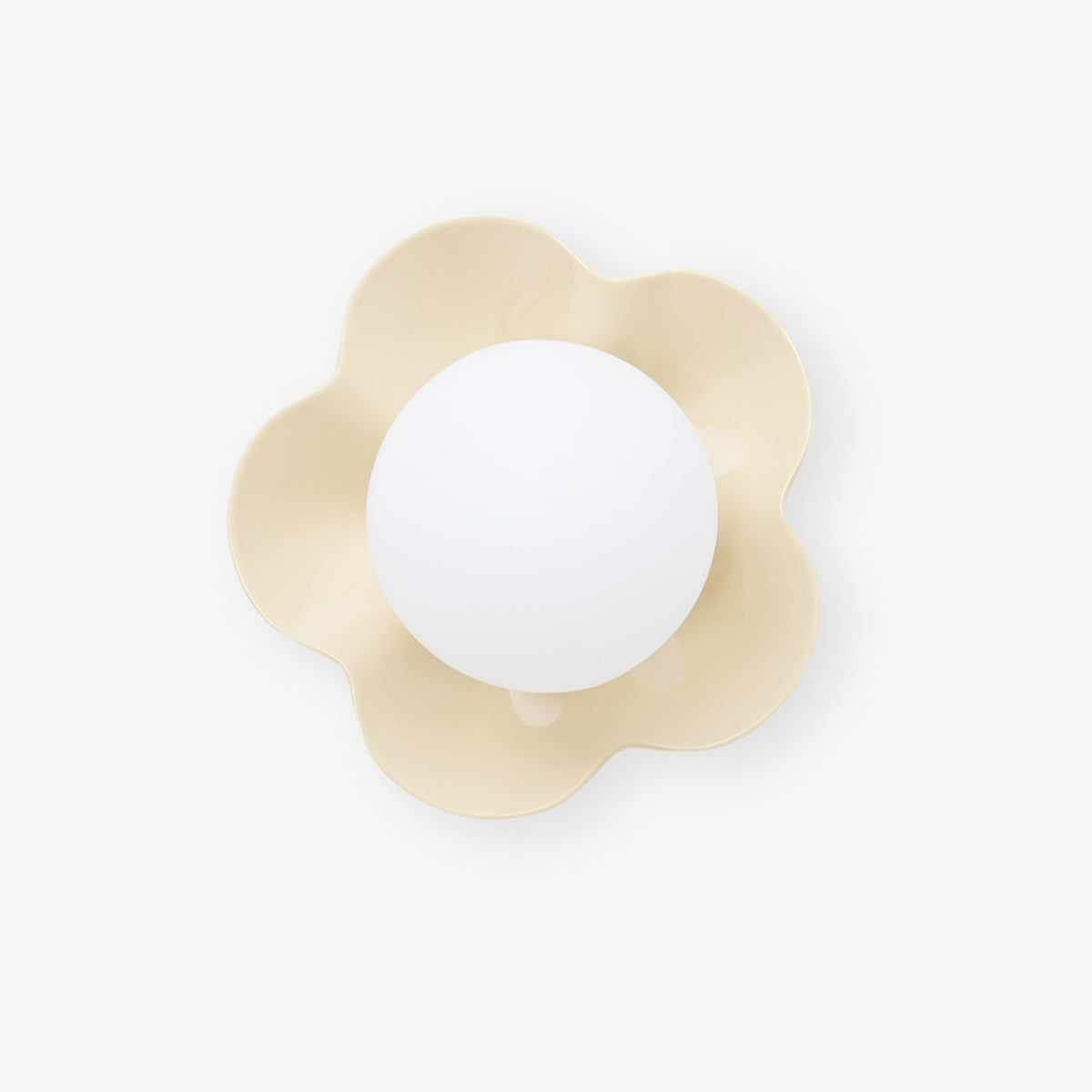 Flower-Shaped Wall Lamp with Adjustable Brightness
