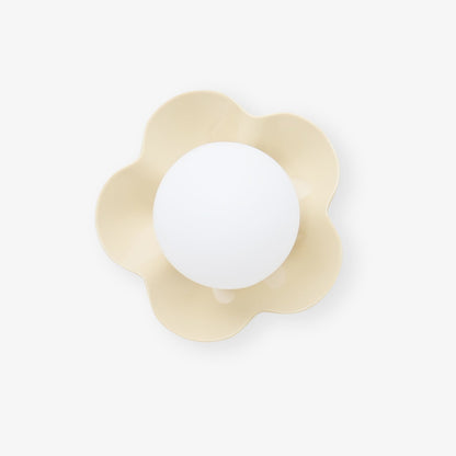 Flower-Shaped Wall Lamp with Adjustable Brightness