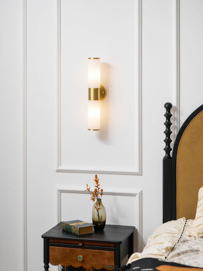Alabaster Wall Lamp with Soft Glow