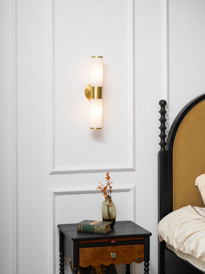 Alabaster Wall Lamp with Soft Glow
