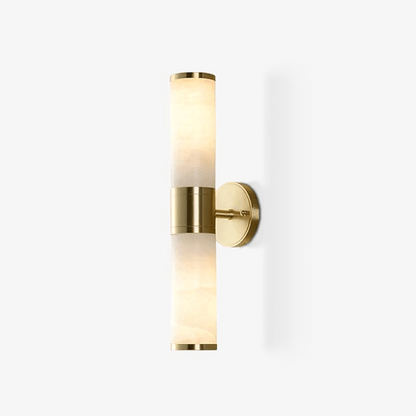 Alabaster Wall Lamp with Soft Glow — detail view