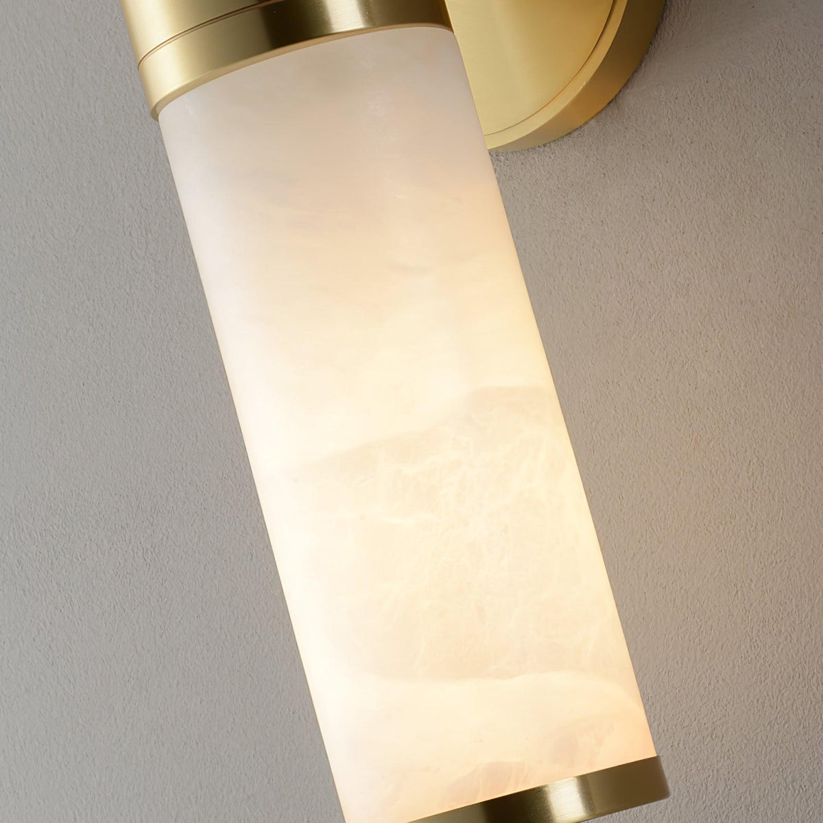 Alabaster Wall Lamp with Soft Glow