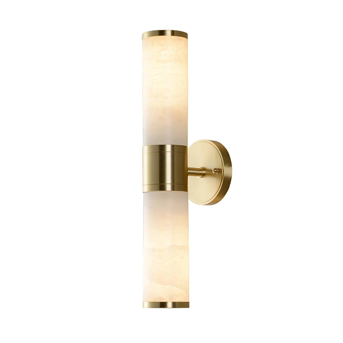 Alabaster Wall Lamp with Soft Glow