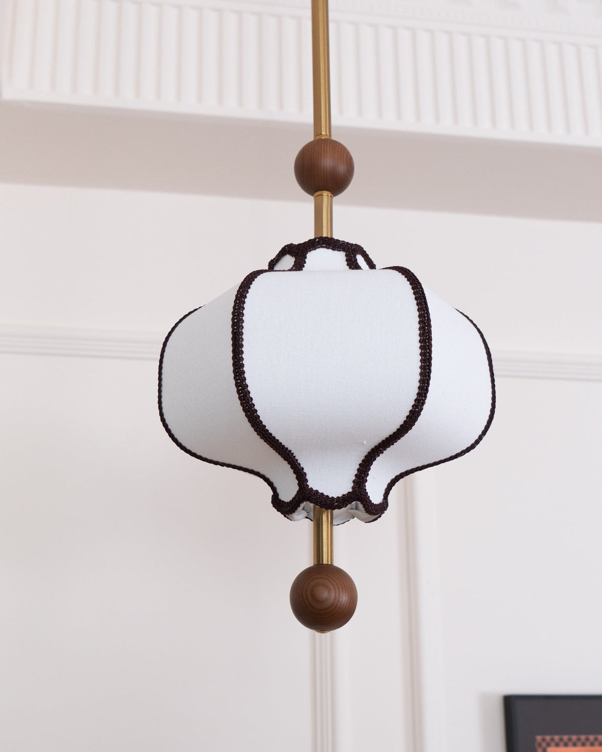 Lantern Fabric Pendant Light Position 29