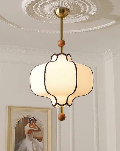 Lantern Fabric Pendant Light Position 11