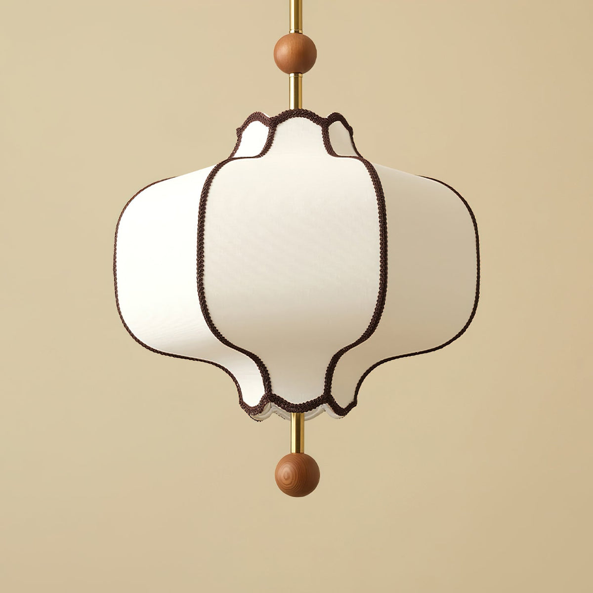 Lantern Fabric Pendant Light Position 24