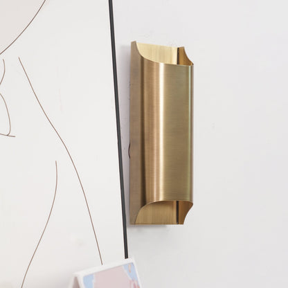 Brass Wall Lamp with Adjustable Light Direction