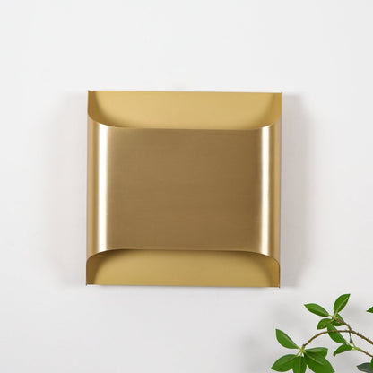 Brass Wall Lamp with Adjustable Light Direction