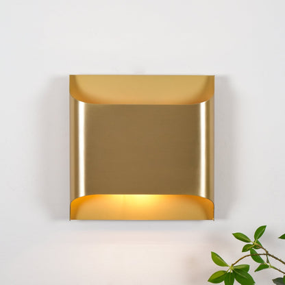 Brass Wall Lamp with Adjustable Light Direction