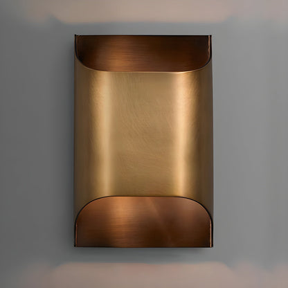 Brass Wall Lamp with Adjustable Light Direction