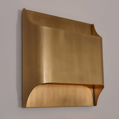 Brass Wall Lamp with Adjustable Light Direction