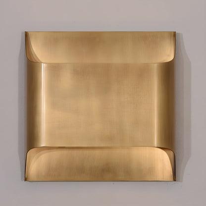 Brass Wall Lamp with Adjustable Light Direction