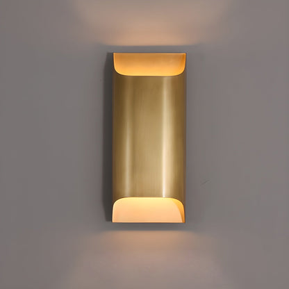 Brass Wall Lamp with Adjustable Light Direction
