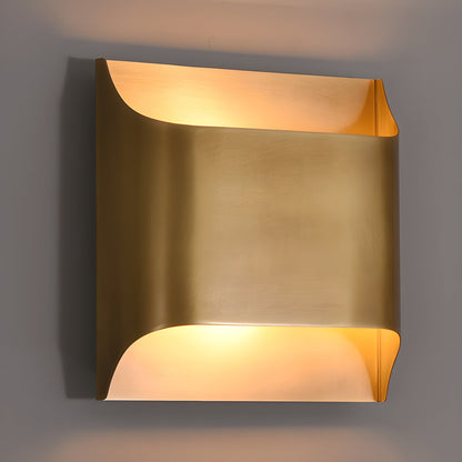 Brass Wall Lamp with Adjustable Light Direction