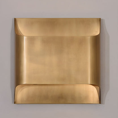 Brass Wall Lamp with Adjustable Light Direction