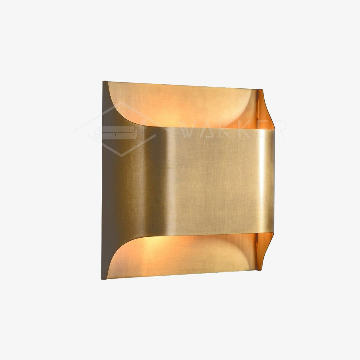 Brass Wall Lamp with Adjustable Light Direction