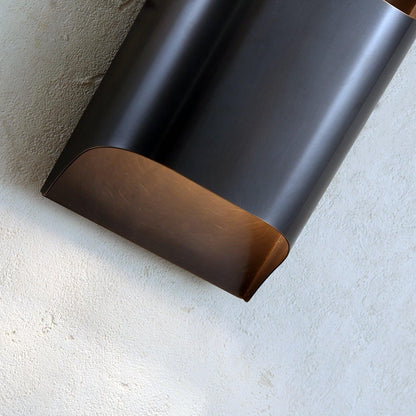 Brass Wall Lamp with Adjustable Light Direction