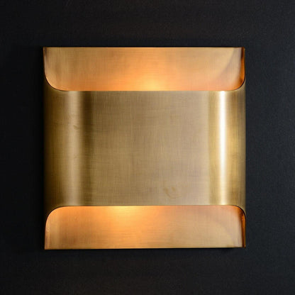 Brass Wall Lamp with Adjustable Light Direction