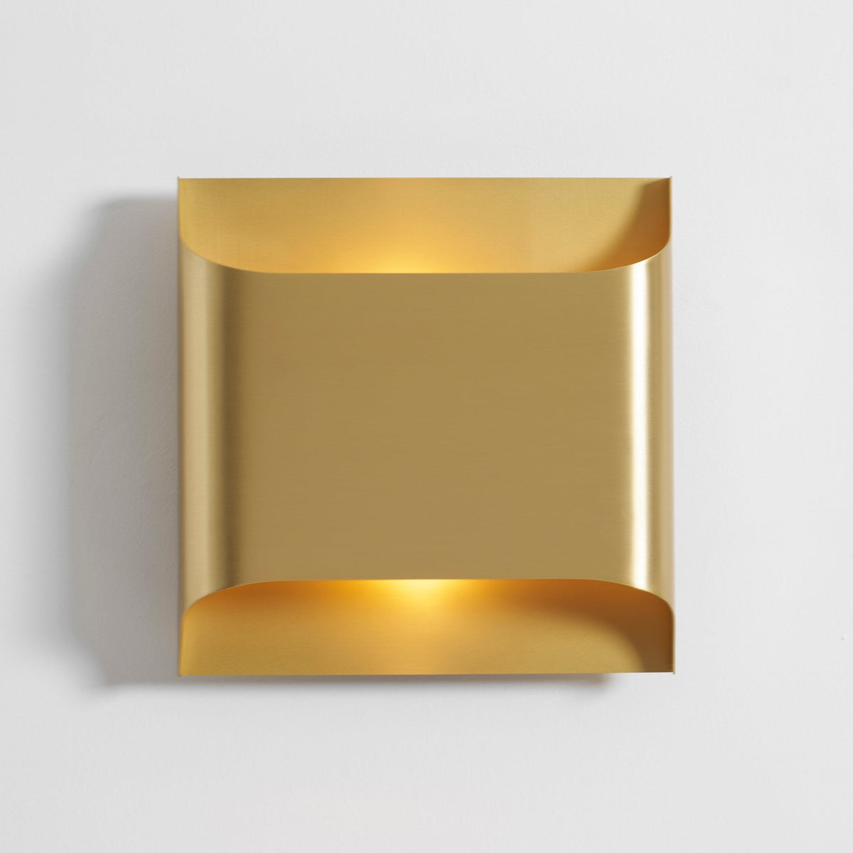 Brass Wall Lamp with Adjustable Light Direction