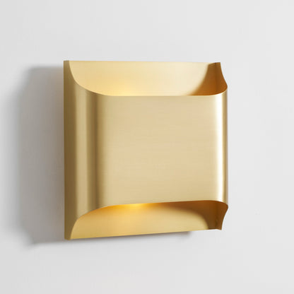Brass Wall Lamp with Adjustable Light Direction