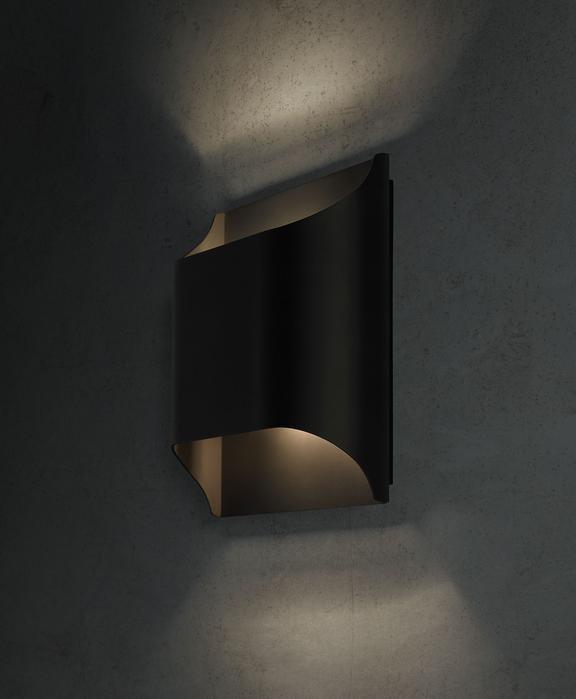 Brass Wall Lamp with Adjustable Light Direction