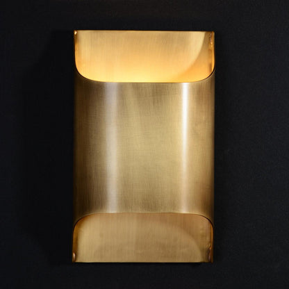 Brass Wall Lamp with Adjustable Light Direction