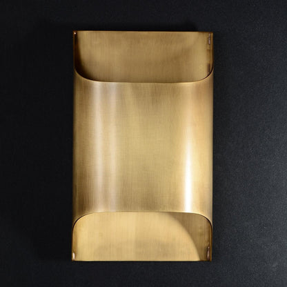 Brass Wall Lamp with Adjustable Light Direction