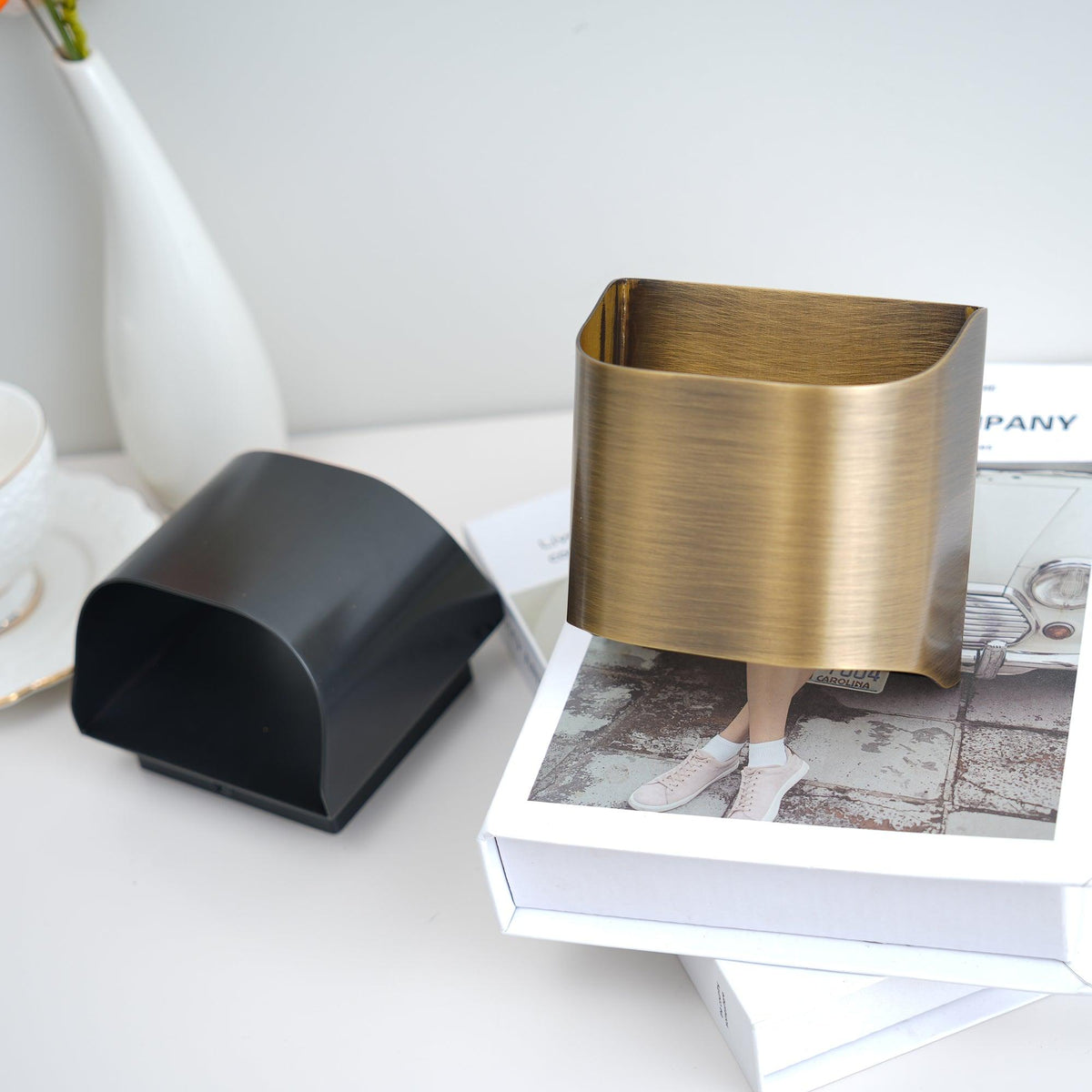 Brass Wall Lamp with Adjustable Light Direction