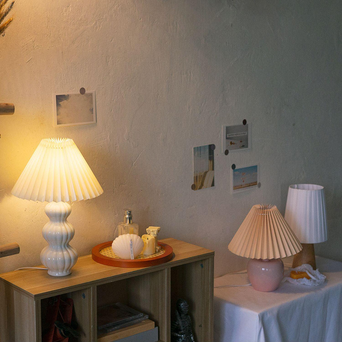 Table Lamp with Adjustable Brightness