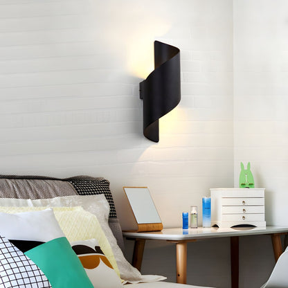 Compact Modern Wall Lamp, Energy Efficient — lifestyle view