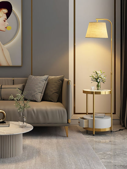 Lilah LED Floor Lamp with Adjustable Brightness and Modern Design — detail view