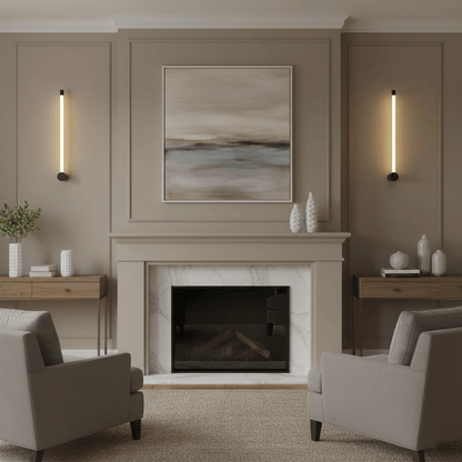 Modern Linear LED Sconce, Dimmable