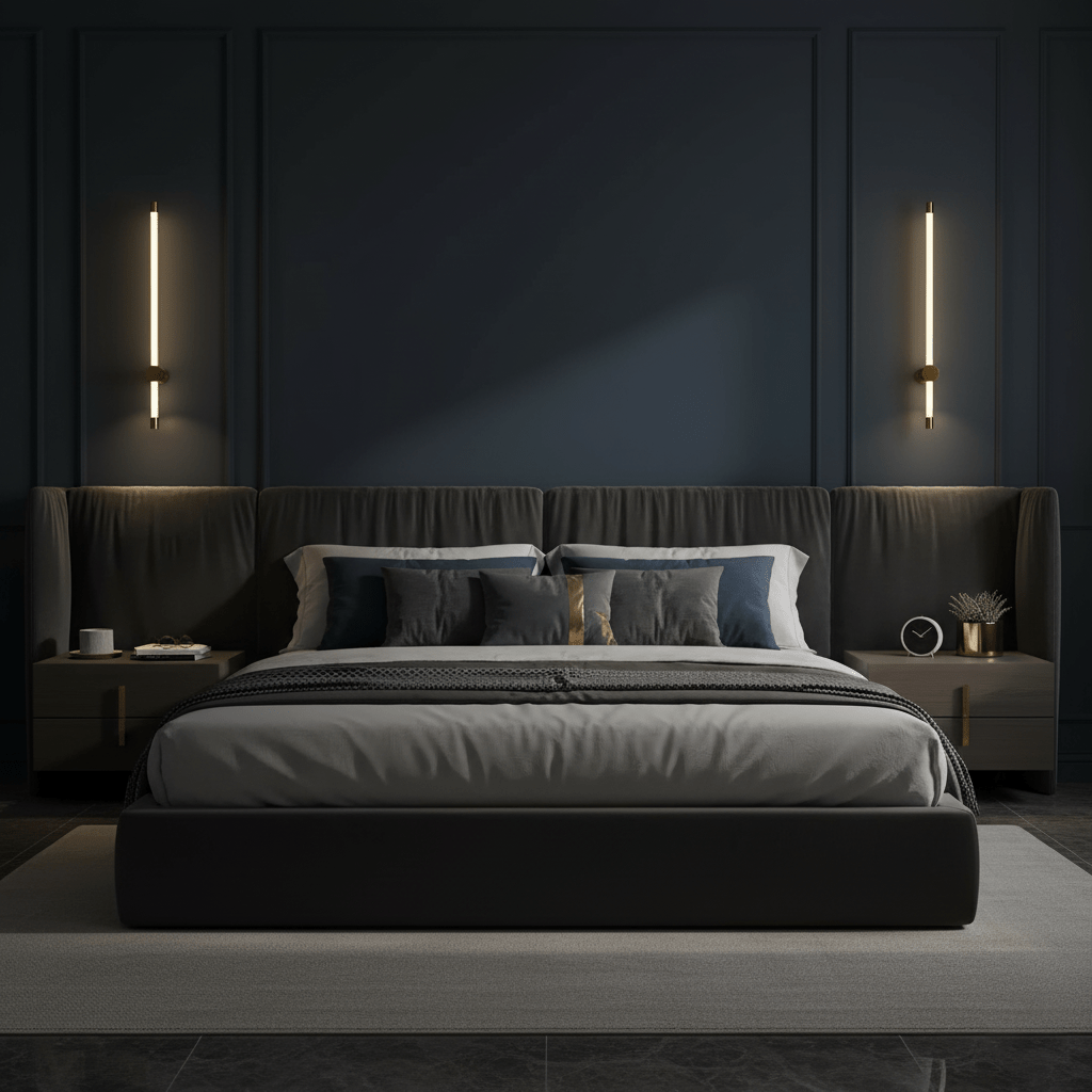 Modern Linear LED Sconce, Dimmable