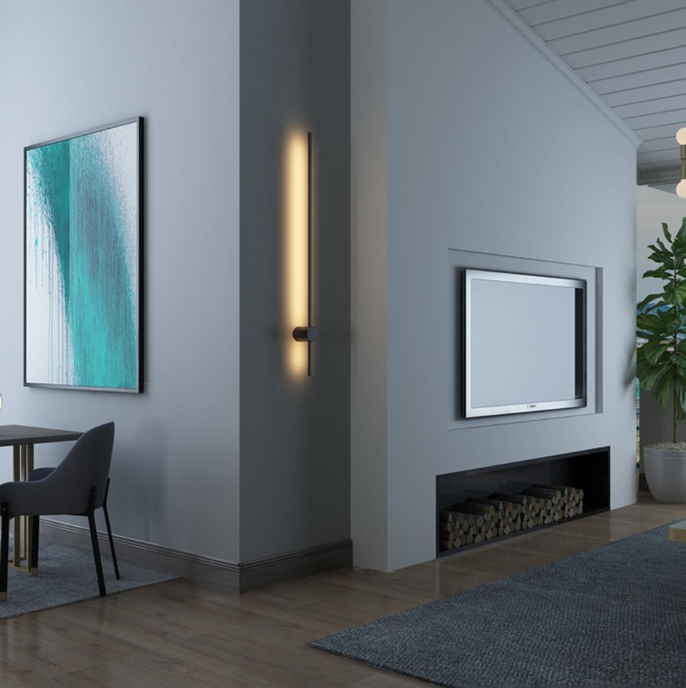 Linear LED Wall Light, Multiple Dimming Options