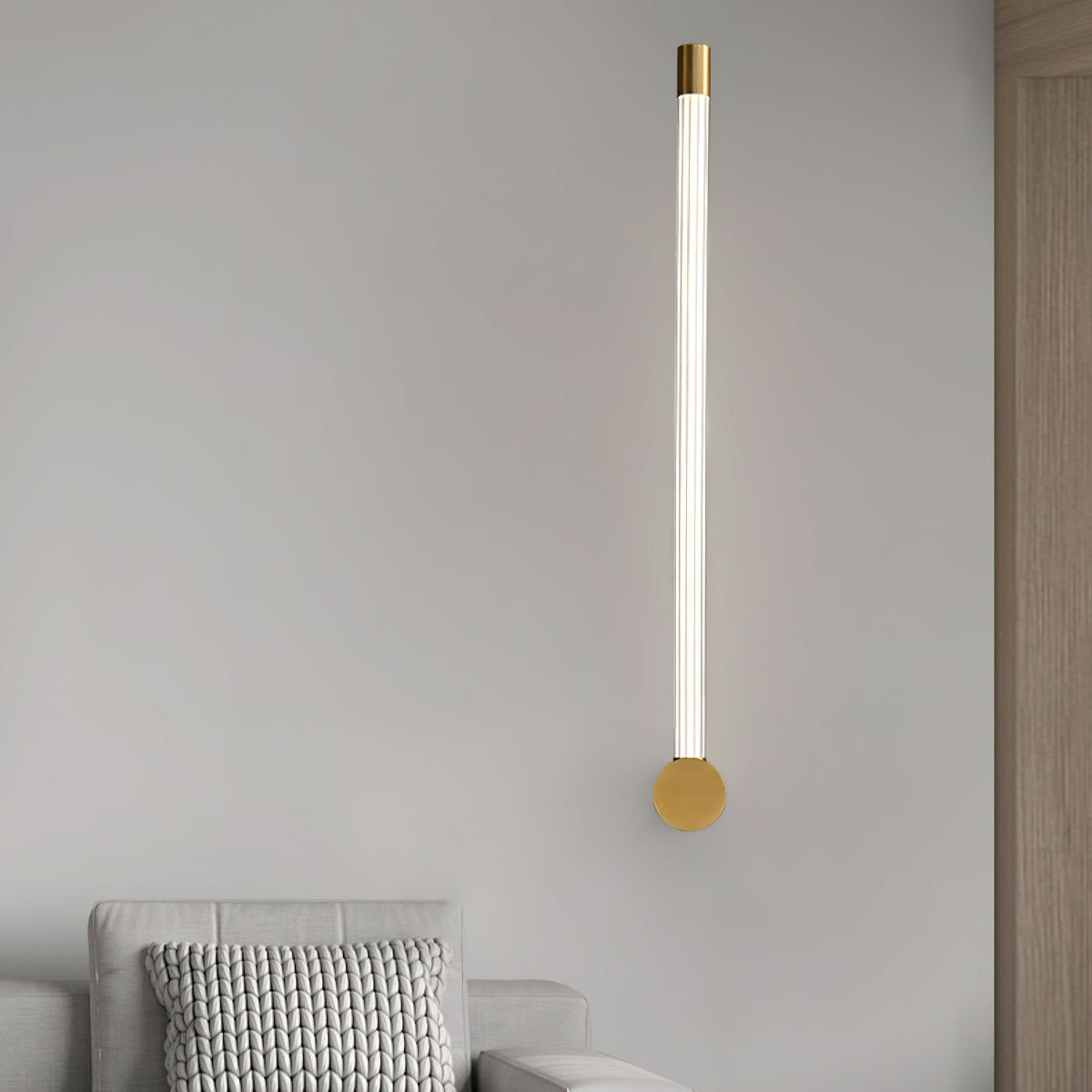 Modern Linear LED Sconce, Dimmable