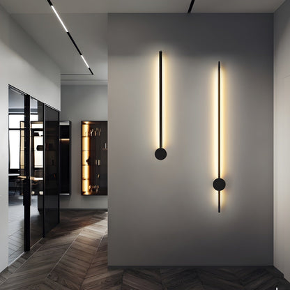Linear LED Wall Light, Multiple Dimming Options — front view