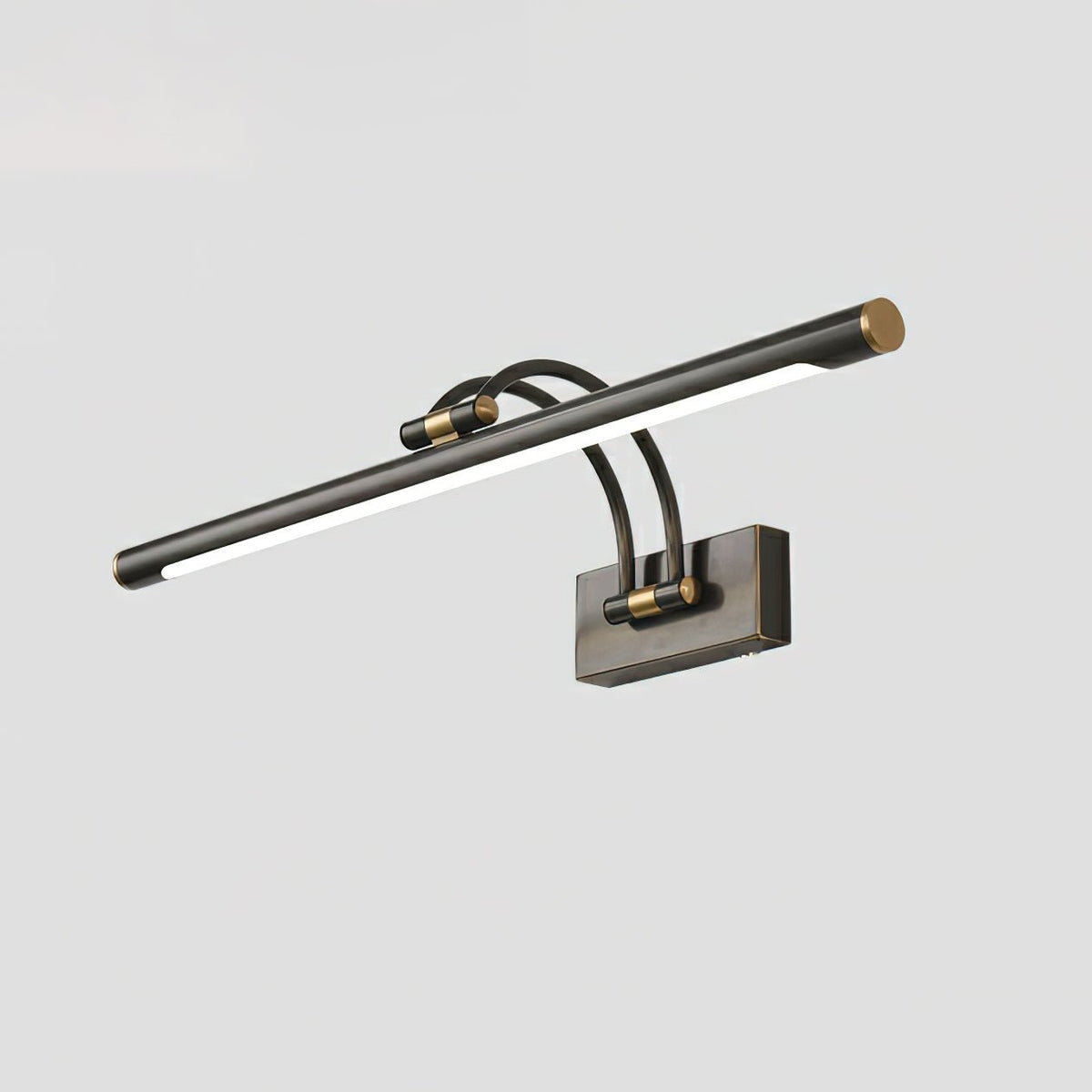 Sleek Linear Vanity Wall Light, Energy-Efficient — side view