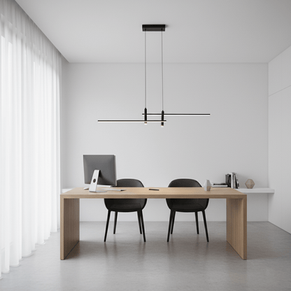 Linked Ring Island Pendant Light, Dimmable — alternate angle