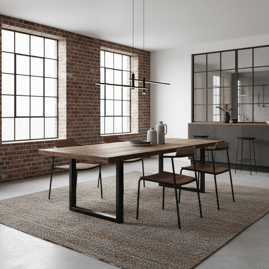 Linked Ring Island Pendant Light, Dimmable — lifestyle view