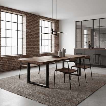 Linked Ring Island Pendant Light, Dimmable — lifestyle view